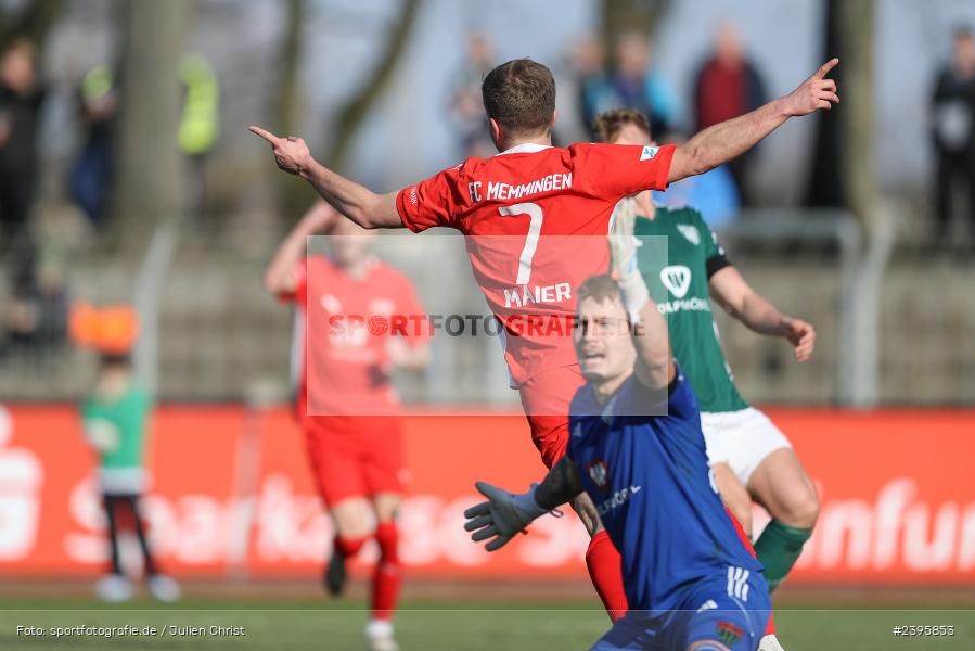 sport, action, Willy-Sachs-Stadion, Schweinfurt, Regionalliga Bayern, März 2024, FCS, FCM, FC Memmingen, BFV, 1. FC Schweinfurt 1905, 03.03.2024 - Bild-ID: 2395853