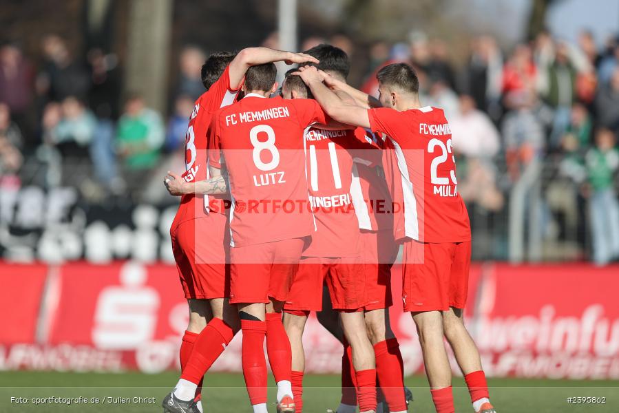sport, action, Willy-Sachs-Stadion, Schweinfurt, Regionalliga Bayern, März 2024, FCS, FCM, FC Memmingen, BFV, 1. FC Schweinfurt 1905, 03.03.2024 - Bild-ID: 2395862