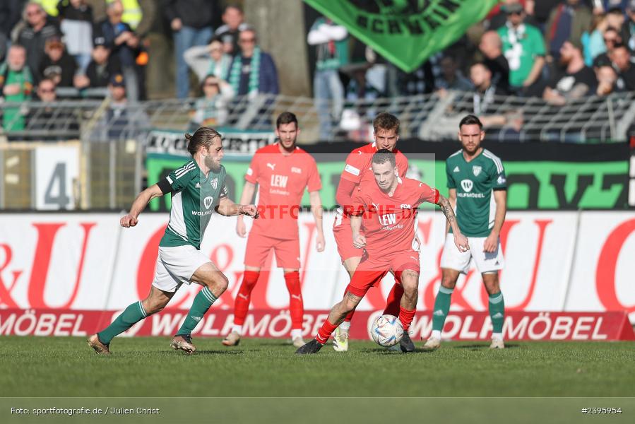 sport, action, Willy-Sachs-Stadion, Schweinfurt, Regionalliga Bayern, März 2024, FCS, FCM, FC Memmingen, BFV, 1. FC Schweinfurt 1905, 03.03.2024 - Bild-ID: 2395954