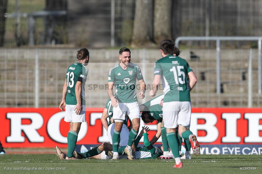 Team, sport, action, Willy-Sachs-Stadion, Schweinfurt, Regionalliga Bayern, März 2024, FCS, FCM, FC Memmingen, BFV, 1. FC Schweinfurt 1905, 03.03.2024 - Bild-ID: 2395989