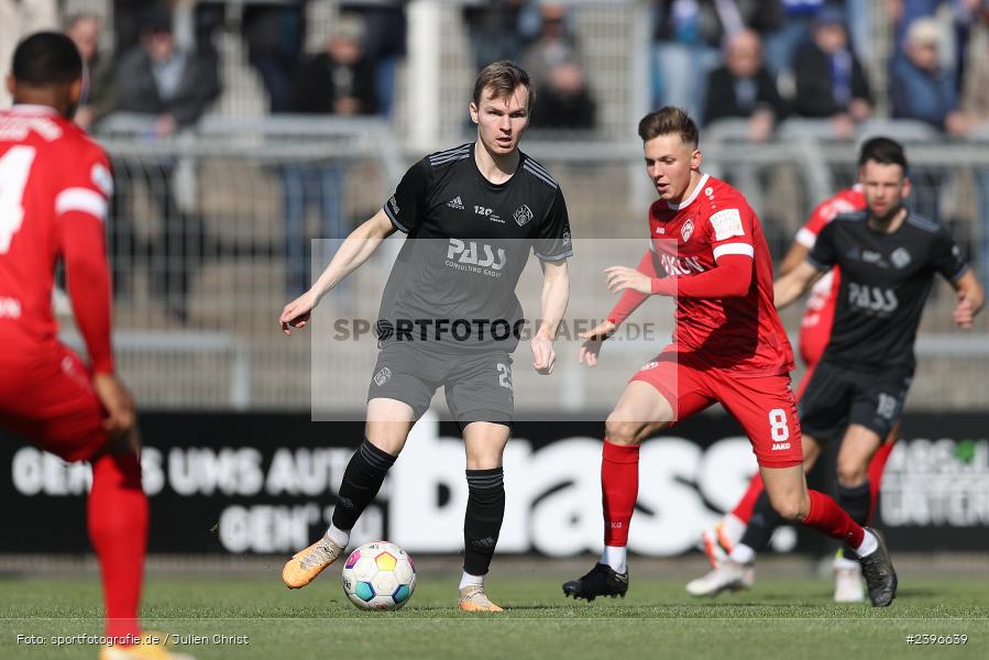 Stadion am Schönbusch, Aschaffenburg, 09.03.2024, sport, action, BFV, Fussball, März 2024, Regionalliga Bayern, FWK, SVA, FC Würzburger Kickers, SV Viktoria Aschaffenburg - Bild-ID: 2396639