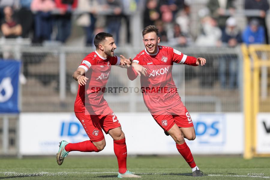 sport, action, Stadion am Schönbusch, SVA, SV Viktoria Aschaffenburg, Regionalliga Bayern, März 2024, Fussball, FWK, FC Würzburger Kickers, BFV, Aschaffenburg, 09.03.2024 - Bild-ID: 2396686