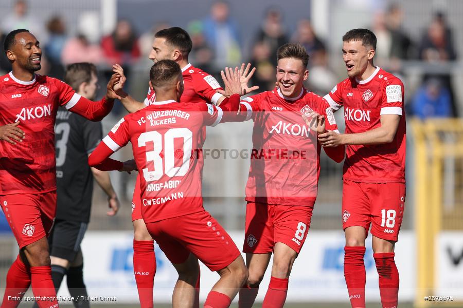 sport, action, Stadion am Schönbusch, SVA, SV Viktoria Aschaffenburg, Regionalliga Bayern, März 2024, Fussball, FWK, FC Würzburger Kickers, BFV, Aschaffenburg, 09.03.2024 - Bild-ID: 2396695