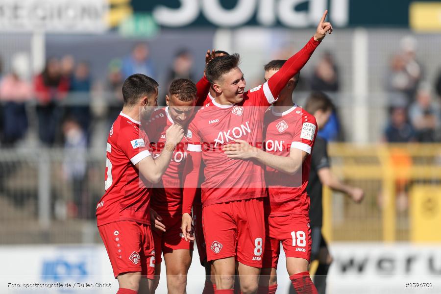 sport, action, Stadion am Schönbusch, SVA, SV Viktoria Aschaffenburg, Regionalliga Bayern, März 2024, Fussball, FWK, FC Würzburger Kickers, BFV, Aschaffenburg, 09.03.2024 - Bild-ID: 2396702