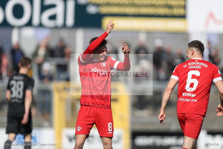 sport, action, Stadion am Schönbusch, SVA, SV Viktoria Aschaffenburg, Regionalliga Bayern, März 2024, Fussball, FWK, FC Würzburger Kickers, BFV, Aschaffenburg, 09.03.2024 - Bild-ID: 2396708