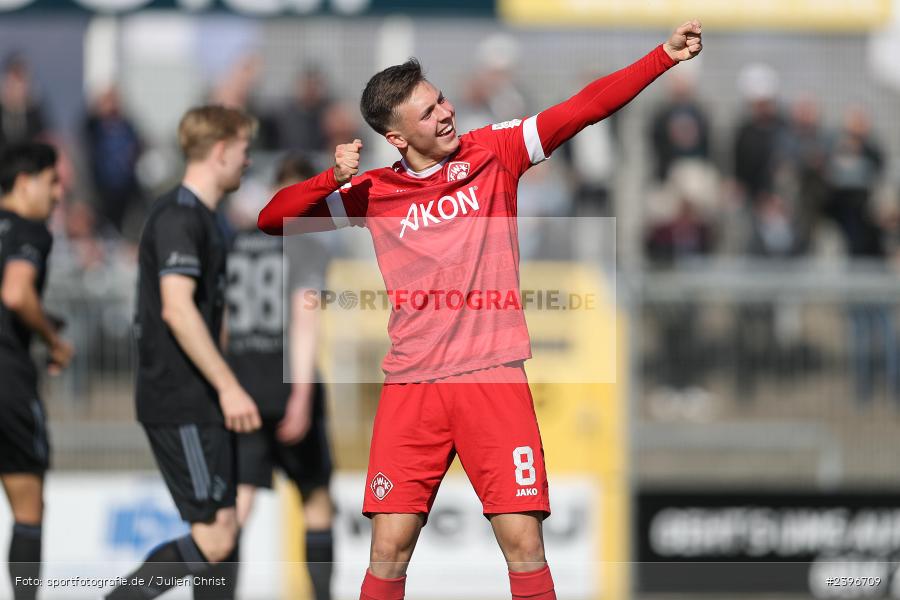 sport, action, Stadion am Schönbusch, SVA, SV Viktoria Aschaffenburg, Regionalliga Bayern, März 2024, Fussball, FWK, FC Würzburger Kickers, BFV, Aschaffenburg, 09.03.2024 - Bild-ID: 2396709 sport, action, Stadion am Schönbusch, SVA, SV Viktoria Aschaffenburg, Regionalliga Bayern, März 2024, Fussball, FWK, FC Würzburger Kickers, BFV, Aschaffenburg, 09.03.2024 - Bild-ID: 2396709