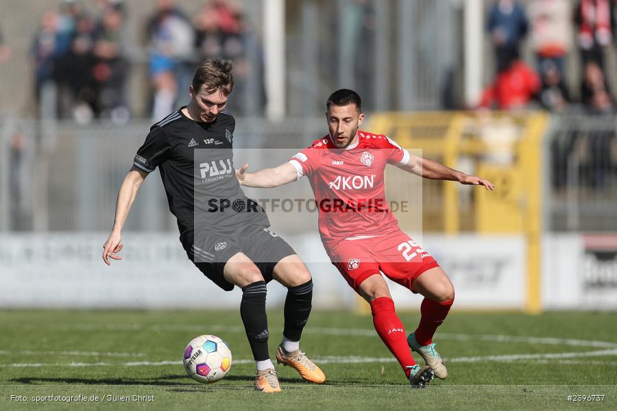 sport, action, Stadion am Schönbusch, SVA, SV Viktoria Aschaffenburg, Regionalliga Bayern, März 2024, Fussball, FWK, FC Würzburger Kickers, BFV, Aschaffenburg, 09.03.2024 - Bild-ID: 2396737