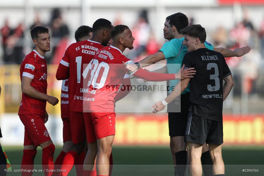 sport, action, Stadion am Schönbusch, SVA, SV Viktoria Aschaffenburg, Regionalliga Bayern, März 2024, Fussball, FWK, FC Würzburger Kickers, BFV, Aschaffenburg, 09.03.2024 - Bild-ID: 2396766