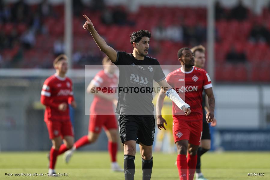 sport, action, Stadion am Schönbusch, SVA, SV Viktoria Aschaffenburg, Regionalliga Bayern, März 2024, Fussball, FWK, FC Würzburger Kickers, BFV, Aschaffenburg, 09.03.2024 - Bild-ID: 2396827