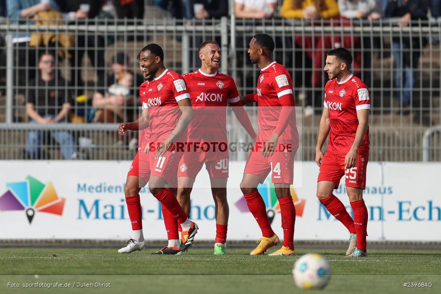 Team, sport, action, Stadion am Schönbusch, SVA, SV Viktoria Aschaffenburg, Regionalliga Bayern, März 2024, Fussball, FWK, FC Würzburger Kickers, BFV, Aschaffenburg, 09.03.2024 - Bild-ID: 2396840