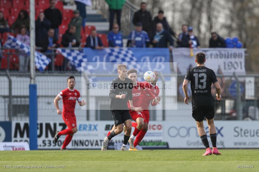 sport, action, Stadion am Schönbusch, SVA, SV Viktoria Aschaffenburg, Regionalliga Bayern, März 2024, Fussball, FWK, FC Würzburger Kickers, BFV, Aschaffenburg, 09.03.2024 - Bild-ID: 2396939