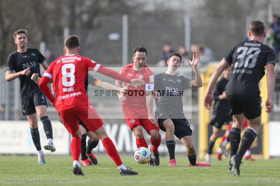 sport, action, Stadion am Schönbusch, SVA, SV Viktoria Aschaffenburg, Regionalliga Bayern, März 2024, Fussball, FWK, FC Würzburger Kickers, BFV, Aschaffenburg, 09.03.2024 - Bild-ID: 2396954