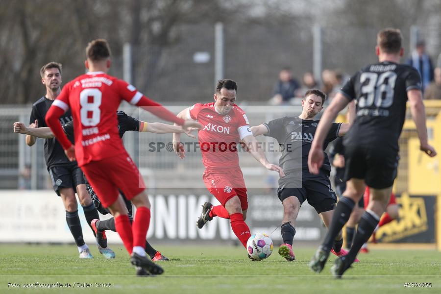 sport, action, Stadion am Schönbusch, SVA, SV Viktoria Aschaffenburg, Regionalliga Bayern, März 2024, Fussball, FWK, FC Würzburger Kickers, BFV, Aschaffenburg, 09.03.2024 - Bild-ID: 2396955