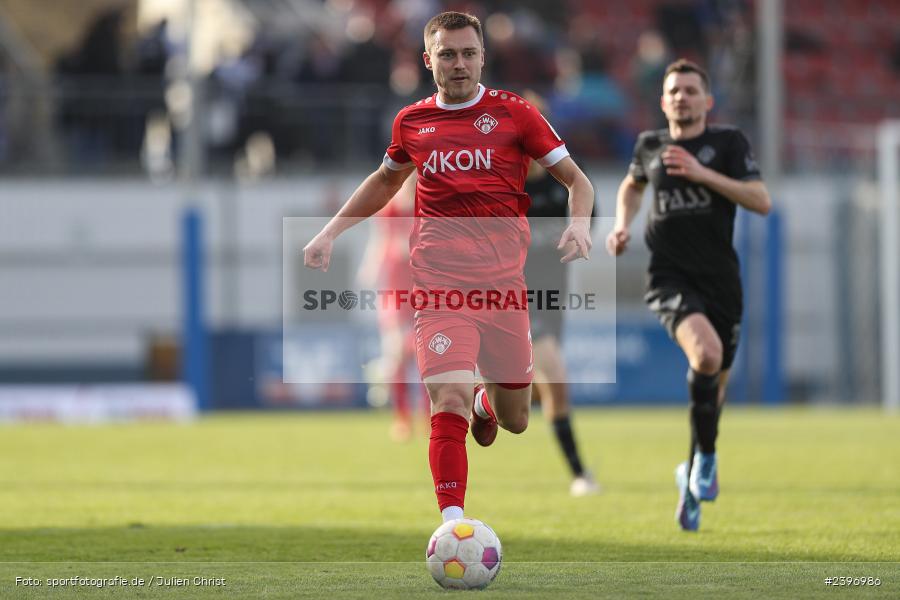 sport, action, Stadion am Schönbusch, SVA, SV Viktoria Aschaffenburg, Regionalliga Bayern, März 2024, Fussball, FWK, FC Würzburger Kickers, BFV, Aschaffenburg, 09.03.2024 - Bild-ID: 2396986