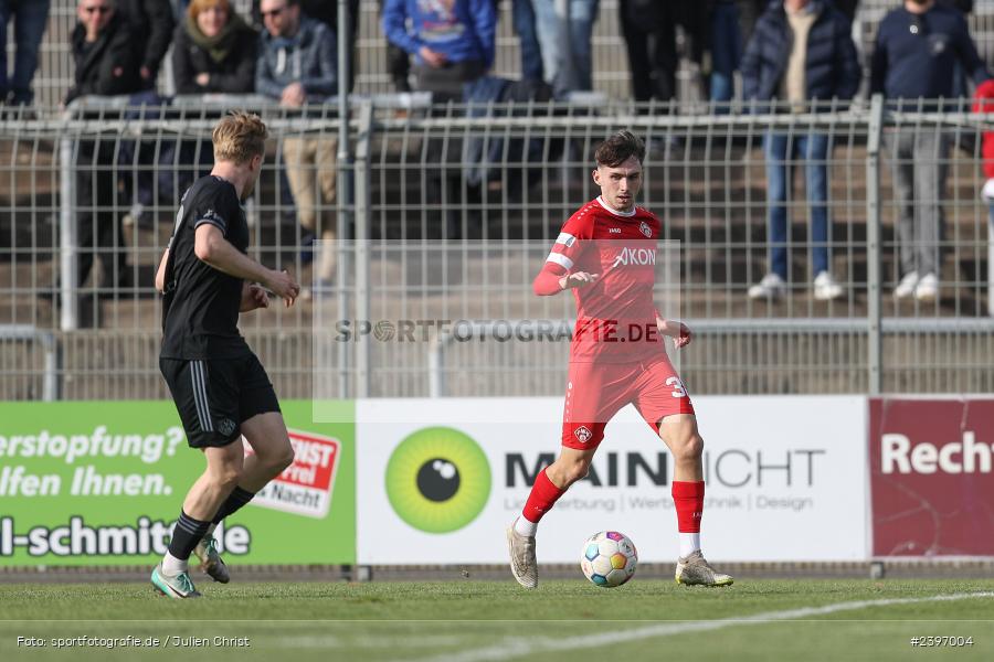 sport, action, Stadion am Schönbusch, SVA, SV Viktoria Aschaffenburg, Regionalliga Bayern, März 2024, Fussball, FWK, FC Würzburger Kickers, BFV, Aschaffenburg, 09.03.2024 - Bild-ID: 2397004