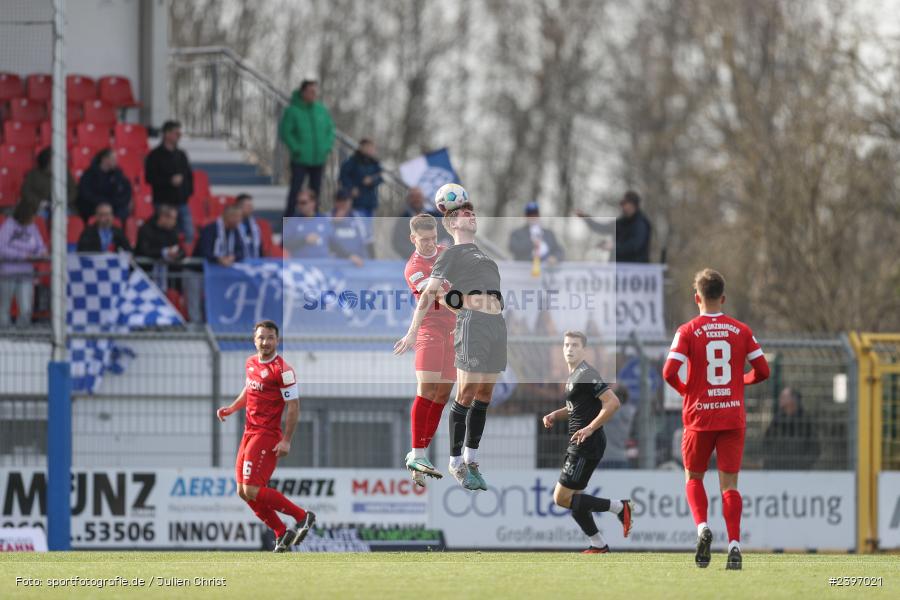 sport, action, Stadion am Schönbusch, SVA, SV Viktoria Aschaffenburg, Regionalliga Bayern, März 2024, Fussball, FWK, FC Würzburger Kickers, BFV, Aschaffenburg, 09.03.2024 - Bild-ID: 2397021