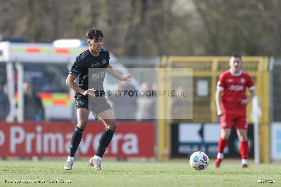 sport, action, Stadion am Schönbusch, SVA, SV Viktoria Aschaffenburg, Regionalliga Bayern, März 2024, Fussball, FWK, FC Würzburger Kickers, BFV, Aschaffenburg, 09.03.2024 - Bild-ID: 2397024