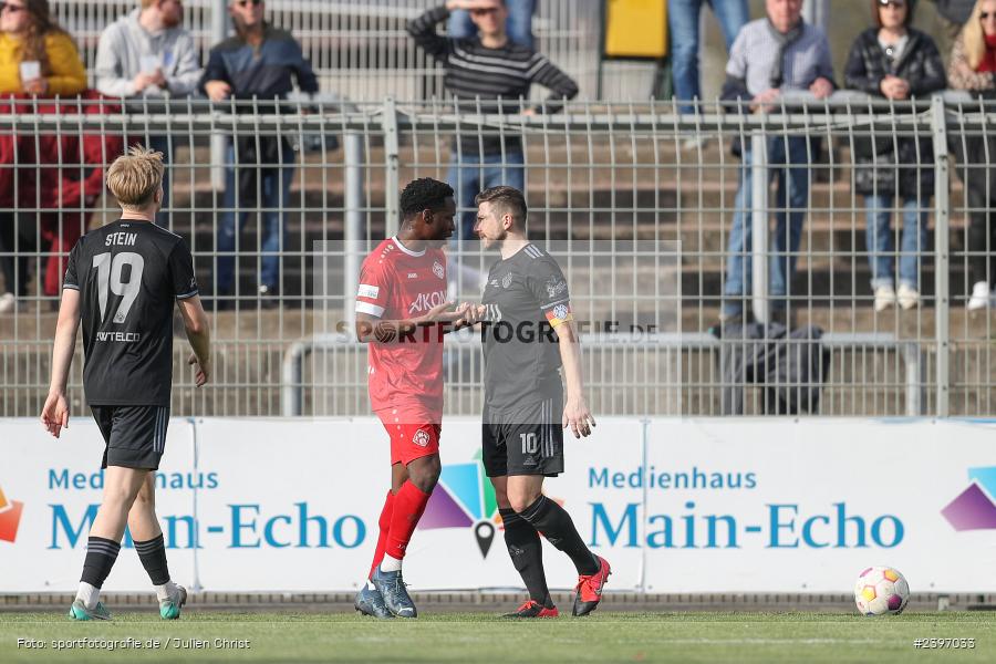 sport, action, Stadion am Schönbusch, SVA, SV Viktoria Aschaffenburg, Regionalliga Bayern, März 2024, Fussball, FWK, FC Würzburger Kickers, BFV, Aschaffenburg, 09.03.2024 - Bild-ID: 2397033