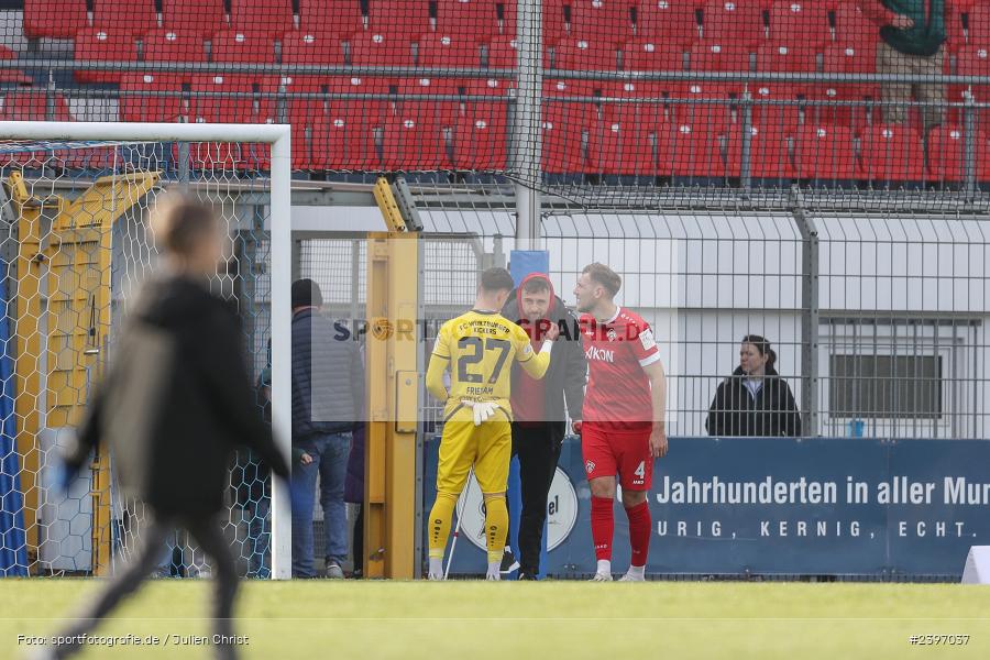 sport, action, Stadion am Schönbusch, SVA, SV Viktoria Aschaffenburg, Regionalliga Bayern, März 2024, Fussball, FWK, FC Würzburger Kickers, BFV, Aschaffenburg, 09.03.2024 - Bild-ID: 2397037
