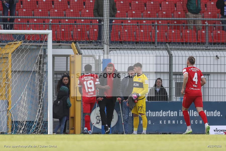 sport, action, Stadion am Schönbusch, SVA, SV Viktoria Aschaffenburg, Regionalliga Bayern, März 2024, Fussball, FWK, FC Würzburger Kickers, BFV, Aschaffenburg, 09.03.2024 - Bild-ID: 2397038