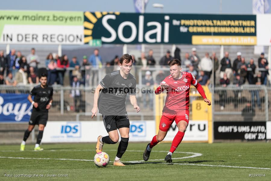 sport, action, Stadion am Schönbusch, SVA, SV Viktoria Aschaffenburg, Regionalliga Bayern, März 2024, Fussball, FWK, FC Würzburger Kickers, BFV, Aschaffenburg, 09.03.2024 - Bild-ID: 2397074