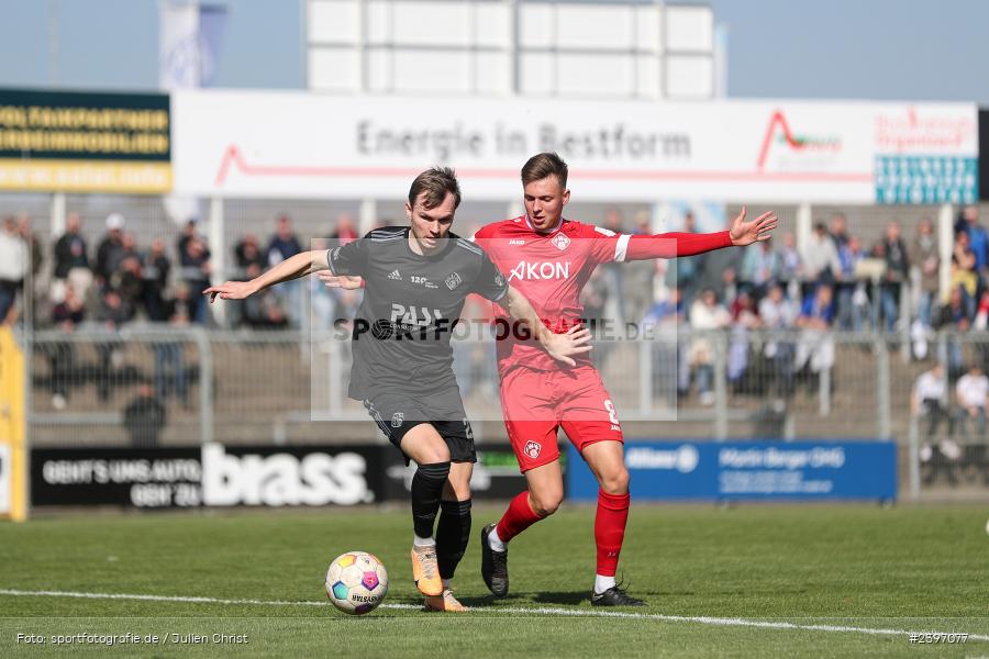 sport, action, Stadion am Schönbusch, SVA, SV Viktoria Aschaffenburg, Regionalliga Bayern, März 2024, Fussball, FWK, FC Würzburger Kickers, BFV, Aschaffenburg, 09.03.2024 - Bild-ID: 2397077