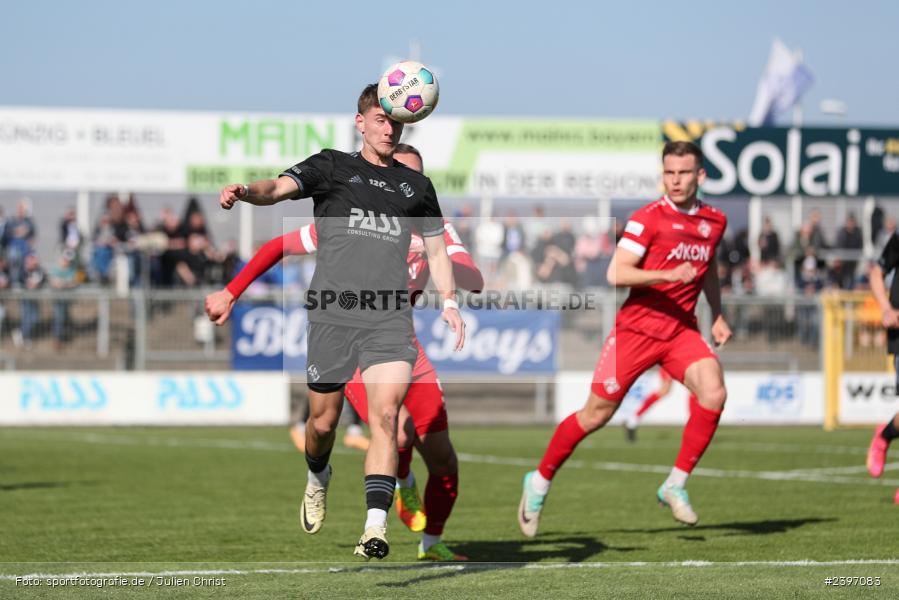 sport, action, Stadion am Schönbusch, SVA, SV Viktoria Aschaffenburg, Regionalliga Bayern, März 2024, Fussball, FWK, FC Würzburger Kickers, BFV, Aschaffenburg, 09.03.2024 - Bild-ID: 2397083 sport, action, Stadion am Schönbusch, SVA, SV Viktoria Aschaffenburg, Regionalliga Bayern, März 2024, Fussball, FWK, FC Würzburger Kickers, BFV, Aschaffenburg, 09.03.2024 - Bild-ID: 2397083