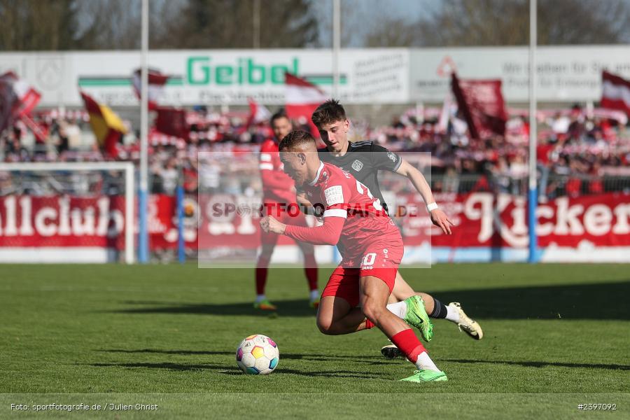 sport, action, Stadion am Schönbusch, SVA, SV Viktoria Aschaffenburg, Regionalliga Bayern, März 2024, Fussball, FWK, FC Würzburger Kickers, BFV, Aschaffenburg, 09.03.2024 - Bild-ID: 2397092 sport, action, Stadion am Schönbusch, SVA, SV Viktoria Aschaffenburg, Regionalliga Bayern, März 2024, Fussball, FWK, FC Würzburger Kickers, BFV, Aschaffenburg, 09.03.2024 - Bild-ID: 2397092