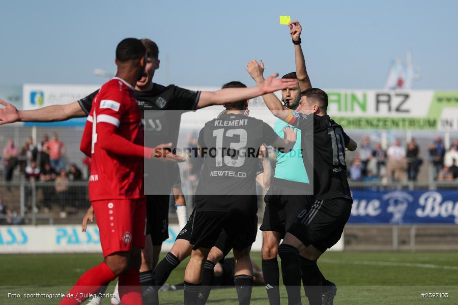 sport, action, Stadion am Schönbusch, SVA, SV Viktoria Aschaffenburg, Regionalliga Bayern, März 2024, Fussball, FWK, FC Würzburger Kickers, BFV, Aschaffenburg, 09.03.2024 - Bild-ID: 2397103