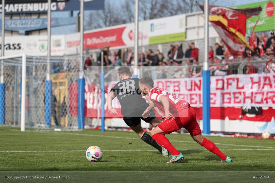 sport, action, Stadion am Schönbusch, SVA, SV Viktoria Aschaffenburg, Regionalliga Bayern, März 2024, Fussball, FWK, FC Würzburger Kickers, BFV, Aschaffenburg, 09.03.2024 - Bild-ID: 2397124