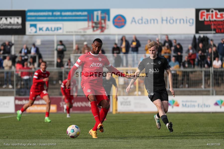 sport, action, Stadion am Schönbusch, SVA, SV Viktoria Aschaffenburg, Regionalliga Bayern, März 2024, Fussball, FWK, FC Würzburger Kickers, BFV, Aschaffenburg, 09.03.2024 - Bild-ID: 2397128