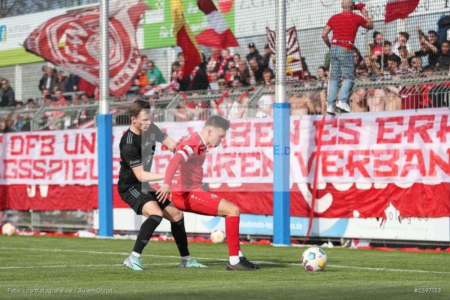sport, action, Stadion am Schönbusch, SVA, SV Viktoria Aschaffenburg, Regionalliga Bayern, März 2024, Fussball, FWK, FC Würzburger Kickers, BFV, Aschaffenburg, 09.03.2024 - Bild-ID: 2397133