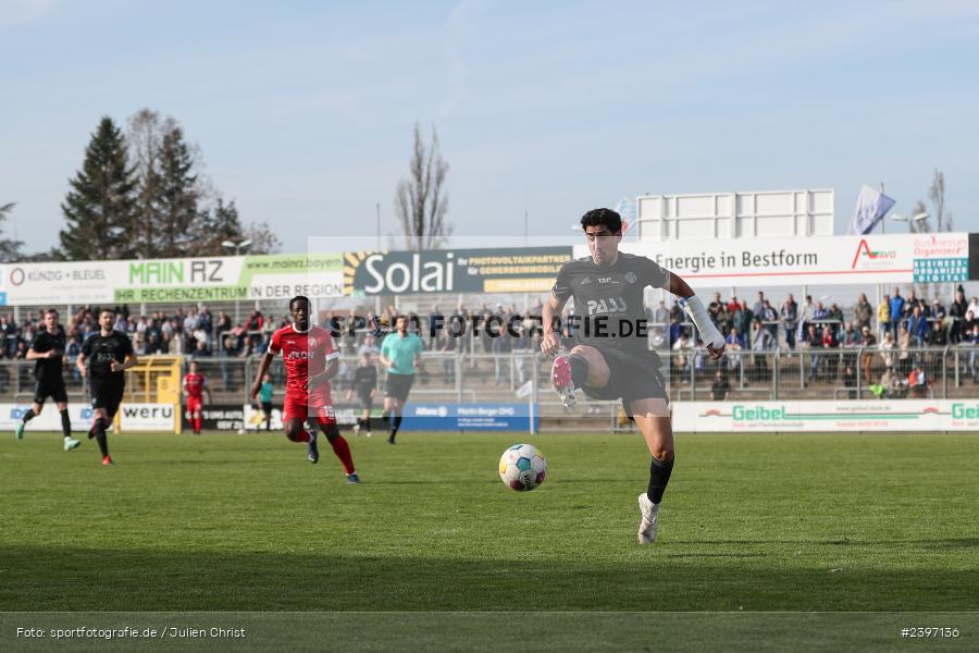 sport, action, Stadion am Schönbusch, SVA, SV Viktoria Aschaffenburg, Regionalliga Bayern, März 2024, Fussball, FWK, FC Würzburger Kickers, BFV, Aschaffenburg, 09.03.2024 - Bild-ID: 2397136