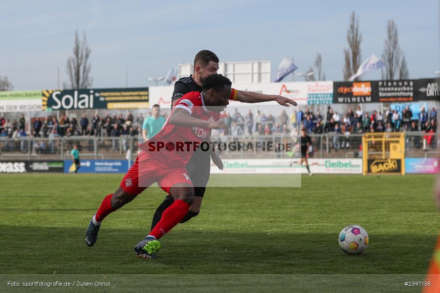 sport, action, Stadion am Schönbusch, SVA, SV Viktoria Aschaffenburg, Regionalliga Bayern, März 2024, Fussball, FWK, FC Würzburger Kickers, BFV, Aschaffenburg, 09.03.2024 - Bild-ID: 2397138