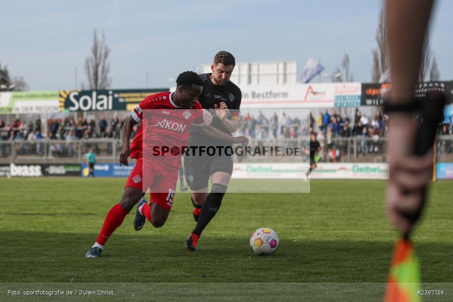 sport, action, Stadion am Schönbusch, SVA, SV Viktoria Aschaffenburg, Regionalliga Bayern, März 2024, Fussball, FWK, FC Würzburger Kickers, BFV, Aschaffenburg, 09.03.2024 - Bild-ID: 2397139