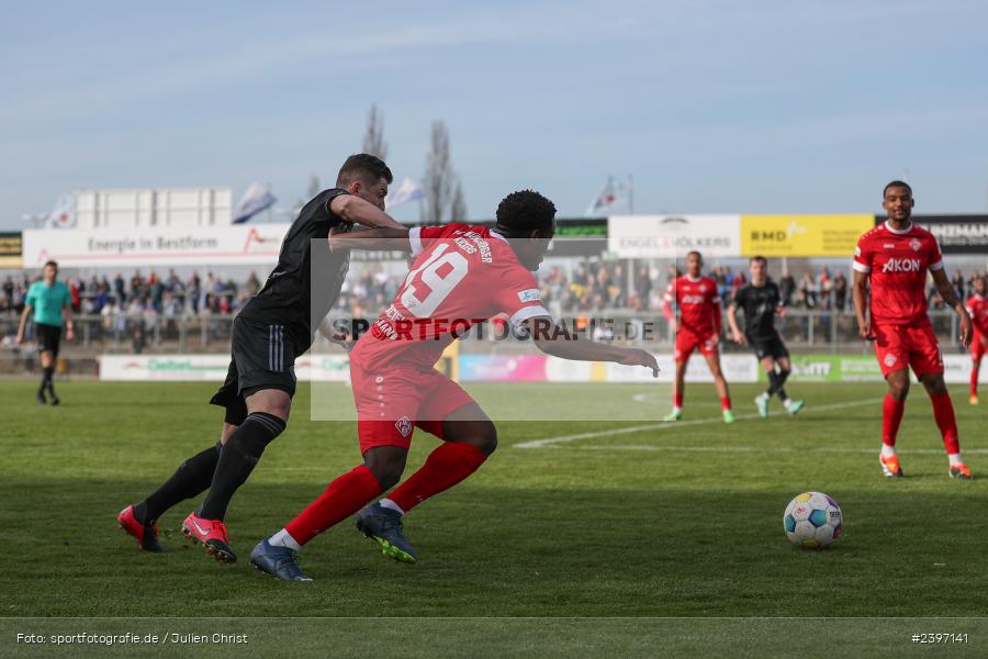 sport, action, Stadion am Schönbusch, SVA, SV Viktoria Aschaffenburg, Regionalliga Bayern, März 2024, Fussball, FWK, FC Würzburger Kickers, BFV, Aschaffenburg, 09.03.2024 - Bild-ID: 2397141