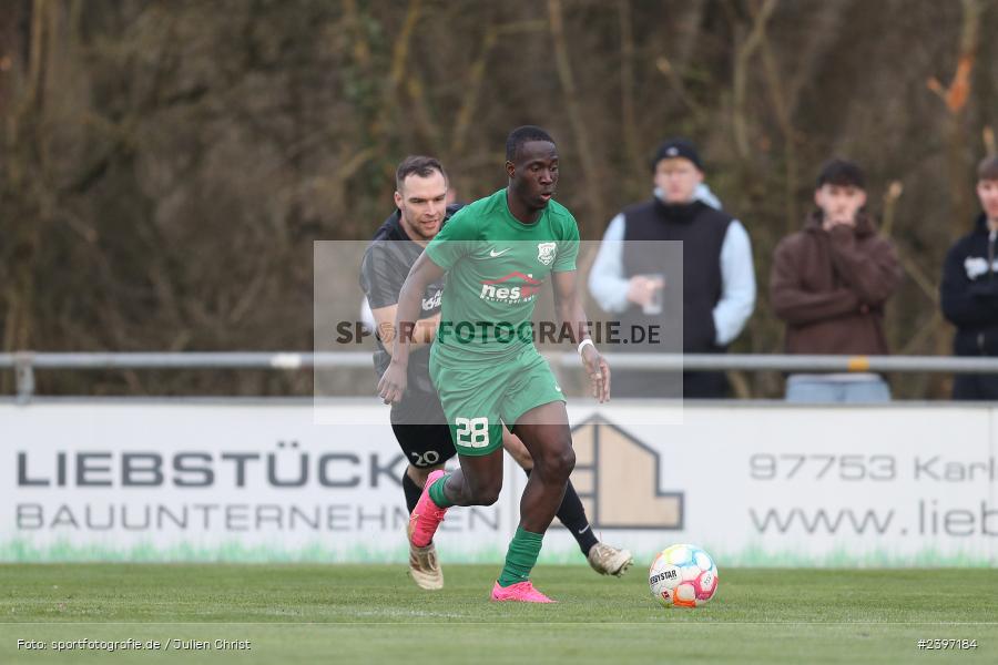 Sportgelände, Karlburg, 09.03.2024, sport, action, BFV, Fussball, März 2024, Landesliga Nordwest, TSV; HAI, SV Alemannia Haibach, TSV Karlburg - Bild-ID: 2397184