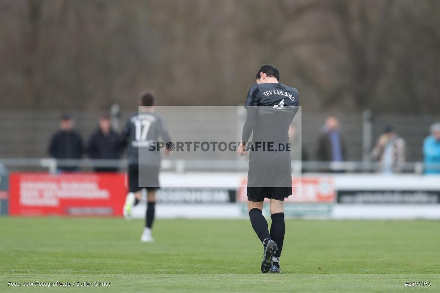 Sportgelände, Karlburg, 09.03.2024, sport, action, BFV, Fussball, März 2024, Landesliga Nordwest, TSV; HAI, SV Alemannia Haibach, TSV Karlburg - Bild-ID: 2397190 Sportgelände, Karlburg, 09.03.2024, sport, action, BFV, Fussball, März 2024, Landesliga Nordwest, TSV; HAI, SV Alemannia Haibach, TSV Karlburg - Bild-ID: 2397190