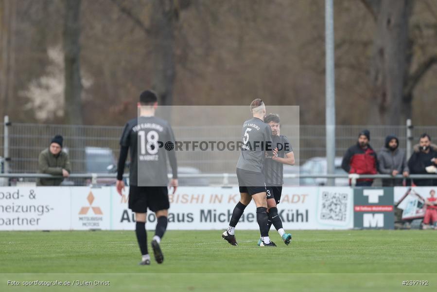 Sportgelände, Karlburg, 09.03.2024, sport, action, BFV, Fussball, März 2024, Landesliga Nordwest, TSV; HAI, SV Alemannia Haibach, TSV Karlburg - Bild-ID: 2397192 Sportgelände, Karlburg, 09.03.2024, sport, action, BFV, Fussball, März 2024, Landesliga Nordwest, TSV; HAI, SV Alemannia Haibach, TSV Karlburg - Bild-ID: 2397192