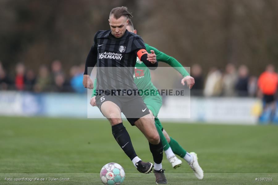 Sportgelände, Karlburg, 09.03.2024, sport, action, BFV, Fussball, März 2024, Landesliga Nordwest, TSV; HAI, SV Alemannia Haibach, TSV Karlburg - Bild-ID: 2397202 Sportgelände, Karlburg, 09.03.2024, sport, action, BFV, Fussball, März 2024, Landesliga Nordwest, TSV; HAI, SV Alemannia Haibach, TSV Karlburg - Bild-ID: 2397202