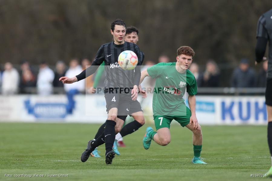 Sportgelände, Karlburg, 09.03.2024, sport, action, BFV, Fussball, März 2024, Landesliga Nordwest, TSV; HAI, SV Alemannia Haibach, TSV Karlburg - Bild-ID: 2397214