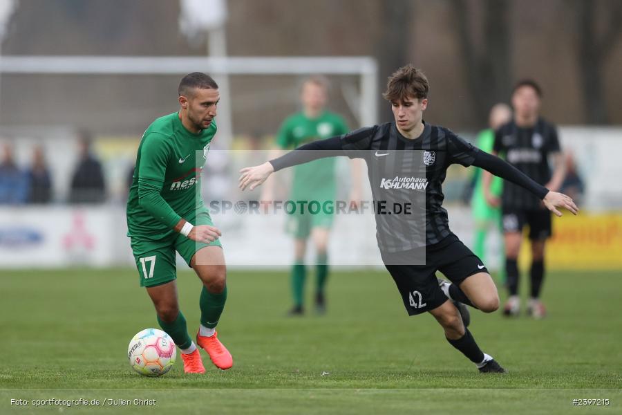 Sportgelände, Karlburg, 09.03.2024, sport, action, BFV, Fussball, März 2024, Landesliga Nordwest, TSV; HAI, SV Alemannia Haibach, TSV Karlburg - Bild-ID: 2397215