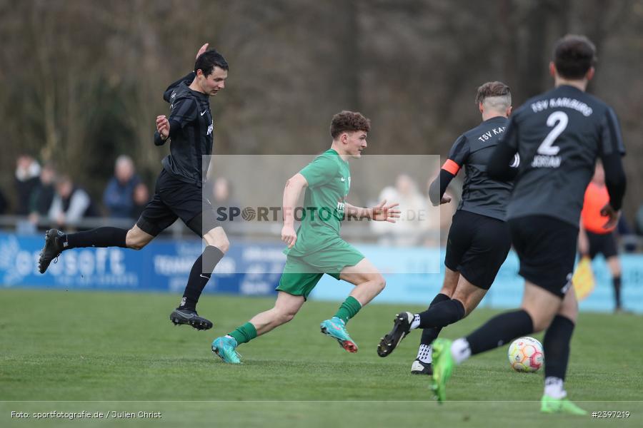 Sportgelände, Karlburg, 09.03.2024, sport, action, BFV, Fussball, März 2024, Landesliga Nordwest, TSV; HAI, SV Alemannia Haibach, TSV Karlburg - Bild-ID: 2397219