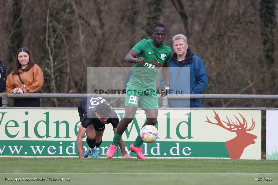 Sportgelände, Karlburg, 09.03.2024, sport, action, BFV, Fussball, März 2024, Landesliga Nordwest, TSV; HAI, SV Alemannia Haibach, TSV Karlburg - Bild-ID: 2397220