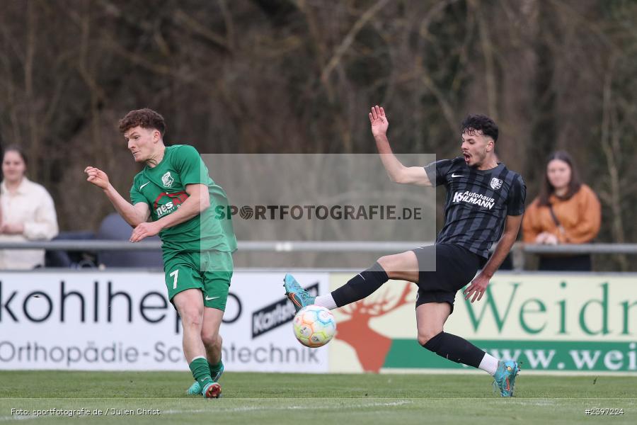 Sportgelände, Karlburg, 09.03.2024, sport, action, BFV, Fussball, März 2024, Landesliga Nordwest, TSV; HAI, SV Alemannia Haibach, TSV Karlburg - Bild-ID: 2397224