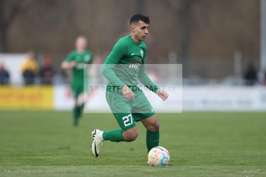 Sportgelände, Karlburg, 09.03.2024, sport, action, BFV, Fussball, März 2024, Landesliga Nordwest, TSV; HAI, SV Alemannia Haibach, TSV Karlburg - Bild-ID: 2397227