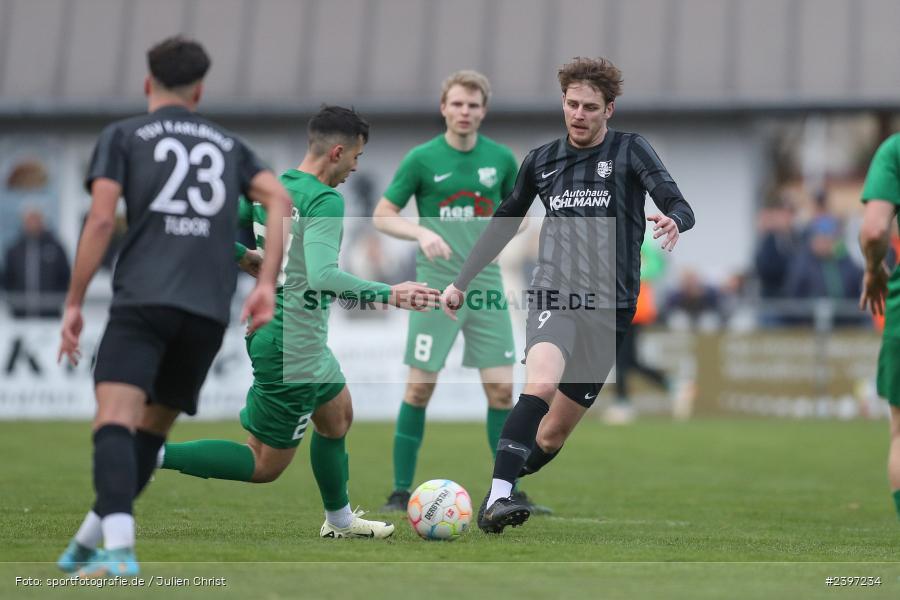 Sportgelände, Karlburg, 09.03.2024, sport, action, BFV, Fussball, März 2024, Landesliga Nordwest, TSV; HAI, SV Alemannia Haibach, TSV Karlburg - Bild-ID: 2397234