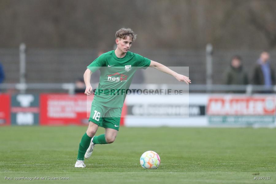 Sportgelände, Karlburg, 09.03.2024, sport, action, BFV, Fussball, März 2024, Landesliga Nordwest, TSV; HAI, SV Alemannia Haibach, TSV Karlburg - Bild-ID: 2397237 Sportgelände, Karlburg, 09.03.2024, sport, action, BFV, Fussball, März 2024, Landesliga Nordwest, TSV; HAI, SV Alemannia Haibach, TSV Karlburg - Bild-ID: 2397237