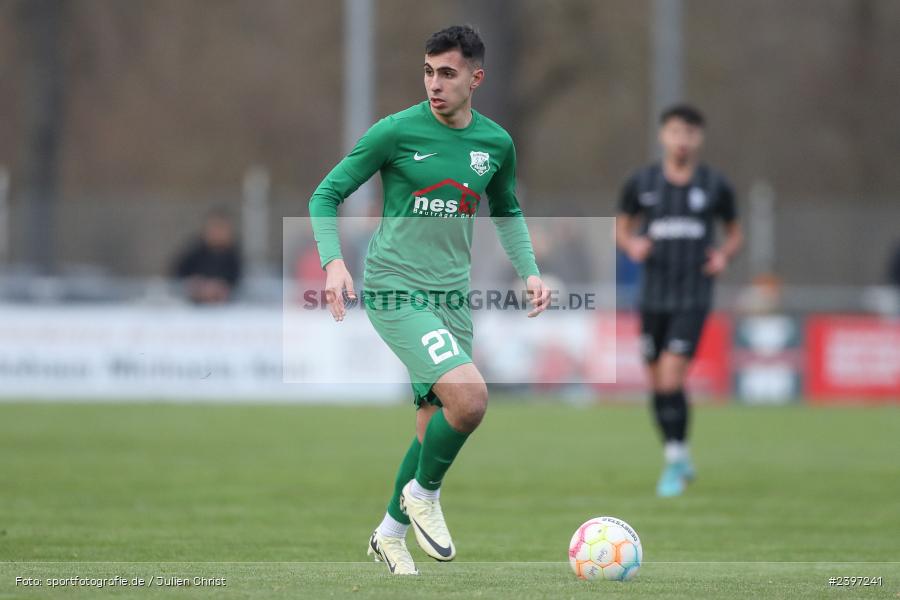 Sportgelände, Karlburg, 09.03.2024, sport, action, BFV, Fussball, März 2024, Landesliga Nordwest, TSV; HAI, SV Alemannia Haibach, TSV Karlburg - Bild-ID: 2397241 Sportgelände, Karlburg, 09.03.2024, sport, action, BFV, Fussball, März 2024, Landesliga Nordwest, TSV; HAI, SV Alemannia Haibach, TSV Karlburg - Bild-ID: 2397241