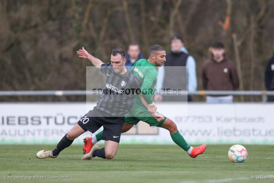 Sportgelände, Karlburg, 09.03.2024, sport, action, BFV, Fussball, März 2024, Landesliga Nordwest, TSV; HAI, SV Alemannia Haibach, TSV Karlburg - Bild-ID: 2397244 Sportgelände, Karlburg, 09.03.2024, sport, action, BFV, Fussball, März 2024, Landesliga Nordwest, TSV; HAI, SV Alemannia Haibach, TSV Karlburg - Bild-ID: 2397244